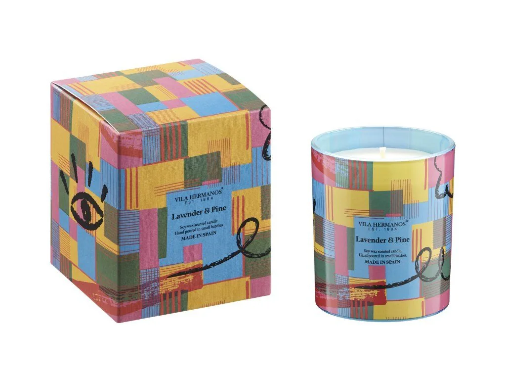Vila Hermanos '70s Lavender & Pine vonná sviečka 200g