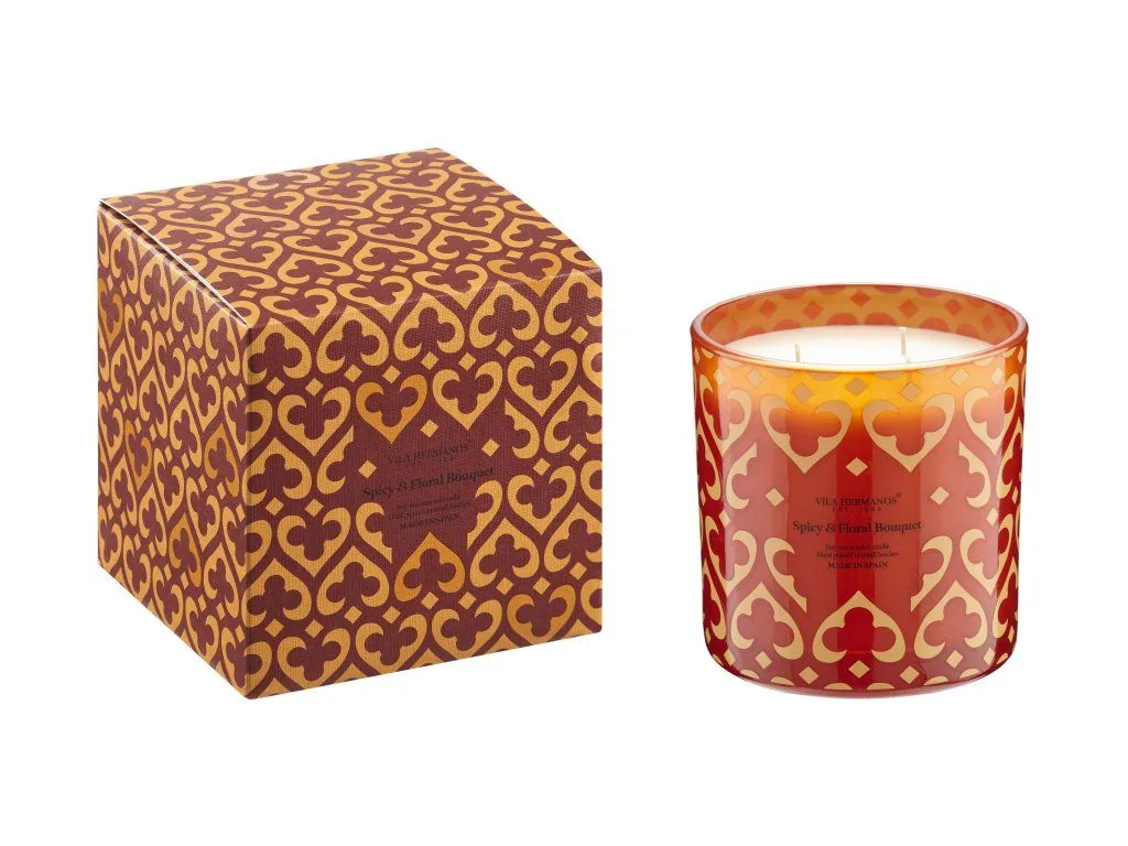 Vila Hermanos '70s Spicy & Floral Bouquet vonná sviečka 500g