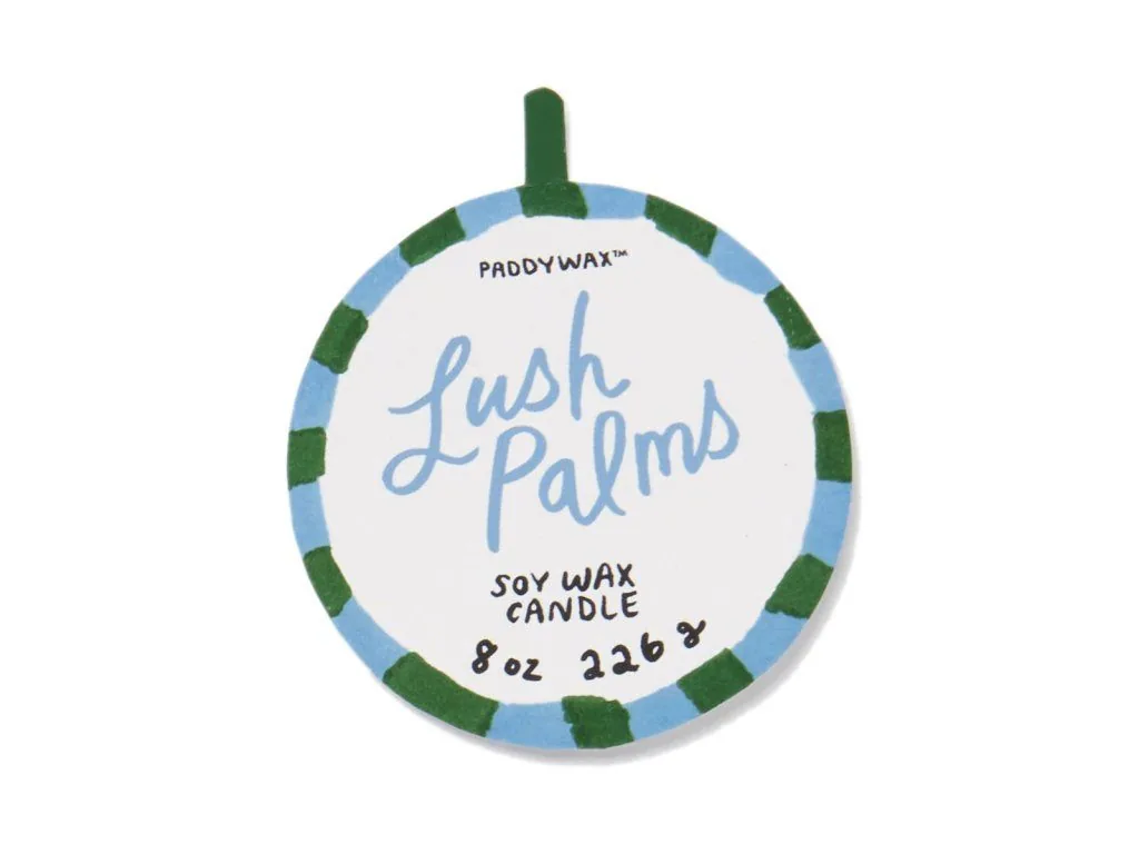 Paddywax ADOPO Palm Tree: Lush Palms vonná sviečka 8 oz./226g – Obrázok 4