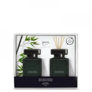 ipuro Essentials Black Bamboo 2x50ml difúzor v darčekovom balení