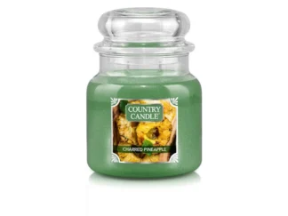 Country Candle Charred Pineapple vonná sviečka stredná 2-knôtová (510g)