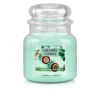 Country Candle Lemon Tea & Roses vonná sviečka stredná 2-knôtová (510g)