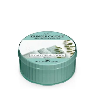Kringle Candle Eucalyptus Cotton vonná sviečka (42g)
