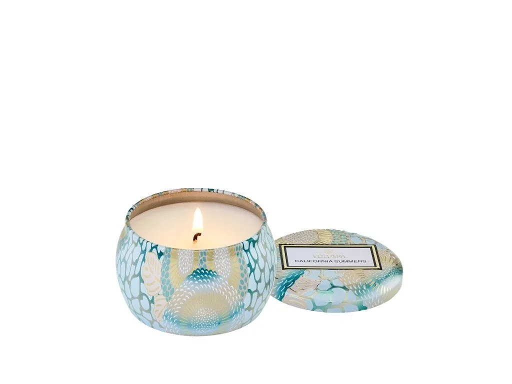 Voluspa Japonica California Summers Mini Tin vonná sviečka 113g – Obrázok 3