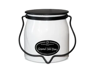 MILKHOUSE CANDLE Caramel Cold Brew vonná sviečka BUTTER JAR 2-knôtová (454 g)