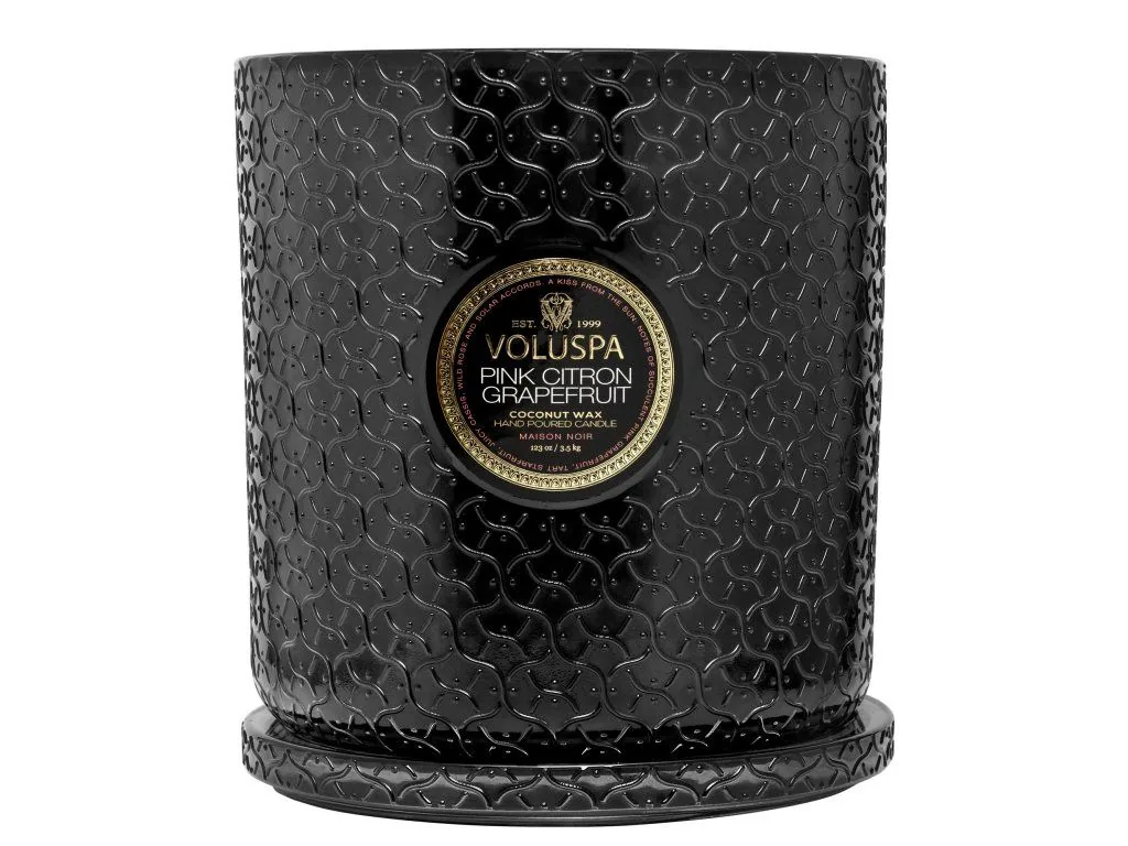 Voluspa Maison Noir Citron & Grapefruit Hearth vonná sviečka 3,5kg – Obrázok 2