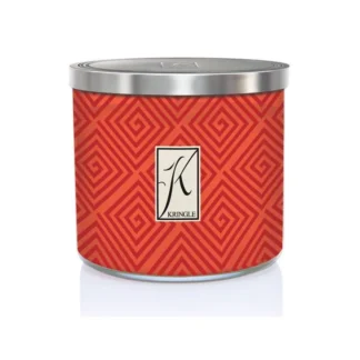 Kringle Candle TUMBLER Bourbon Apple & Oud 3-knôtová vonná sviečka (411g)