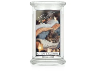Kringle Candle Kittens & Cashmere vonná sviečka veľká 2-knôtová (624 g)