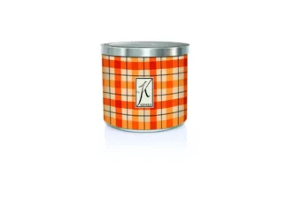 Kringle Candle TUMBLER Pumpkin Rum Toddy 3-knôtová vonná sviečka (411g)