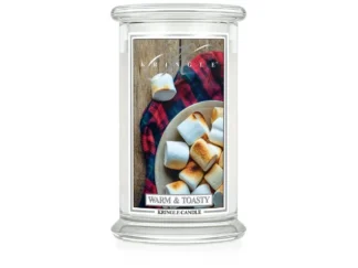 Kringle Candle Warm & Toasty vonná sviečka veľká 2-knôtová (624 g)