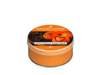 Country Candle Pinecone & Pomander vonná sviečka (42g)