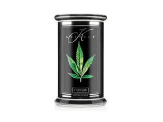 Kringle Candle Reserve Cannabis vonná sviečka veľká 2-knôtová (624 g)