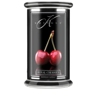 Kringle Candle Reserve Royal Cherry vonná sviečka veľká 2-knôtová (624 g)