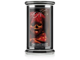 Kringle Candle Halloween Dreadful Dolly vonná sviečka veľká 2-knôtová (624 g)
