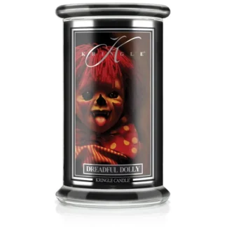 Kringle Candle Halloween Dreadful Dolly vonná sviečka veľká 2-knôtová (624 g)
