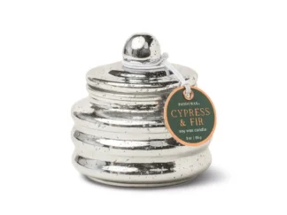 Paddywax Cypress & Fir BEAM strieborná vonná sviečka 3oz / 85g