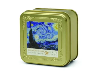 Paddywax Impressionist Van "Gogh the Starry Night" vonná sviečka v plechovičke 99g