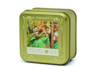 Paddywax Impressionist Degas "Dancers, Pink & Green" vonná sviečka v plechovičke 99g