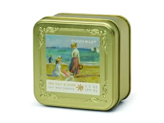 Paddywax Impressionist Renoir "Figures on the Beach" vonná sviečka v plechovičke 99g