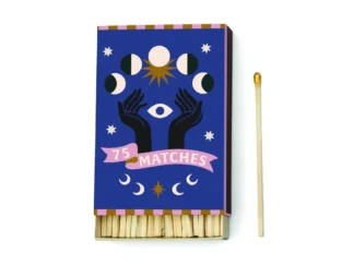Paddywax ADOPO "Moon" Gold - 75 zápalky (9,6 cm)