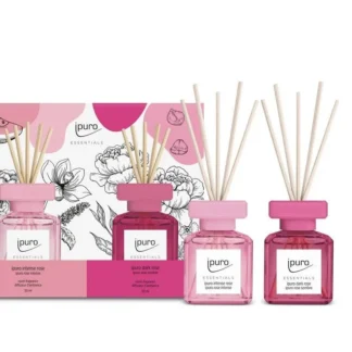 ipuro Essentials Intense & Dark Rose 2x50ml difúzor v darčekovom balení