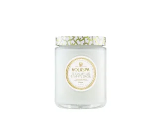 Voluspa Maison Blanc Eucalyptus & White Sage veľká sviečka (18oz / 510g)