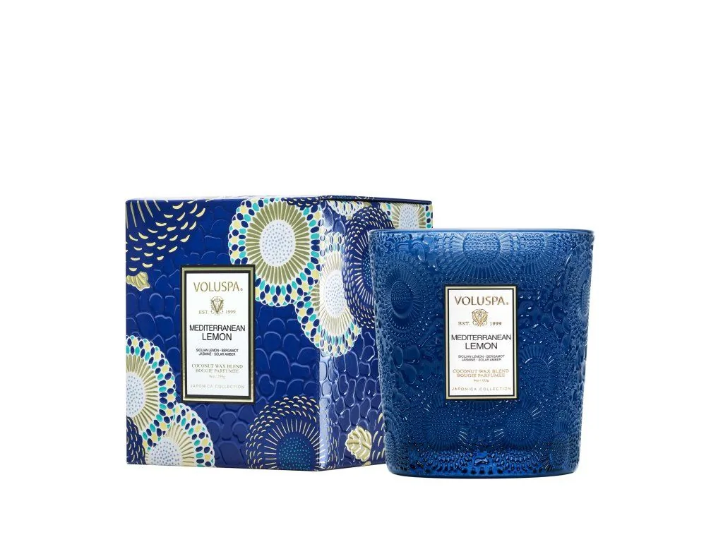 Voluspa Japonica Mediterranean Lemon Classic vonná sviečka 255g