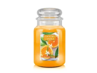 Country Candle Mandarin Petals vonná sviečka veľká 2-knôtová (737 g)
