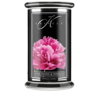 Kringle Candle Reserve Pink Peony & Pomelo vonná sviečka veľká 2-knôtová (624 g)