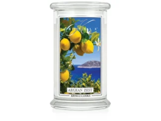 Kringle Candle Aegean Zest vonná sviečka veľká 2-knôtová (624 g)