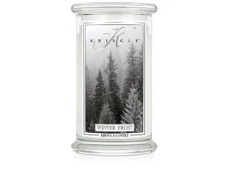 Kringle Candle Winter Frost vonná sviečka veľká 2-knôtová (624 g)