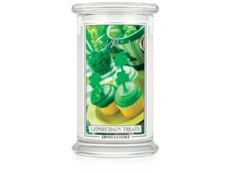 Kringle Candle St.Patrick Day: Leprechaun Treats vonná sviečka veľká 2-knôtová (624 g)