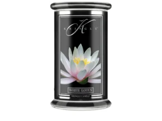 Kringle Candle Reserve White Lotus vonná sviečka veľká 2-knôtová (624 g)