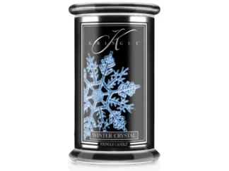 Kringle Candle Reserve Winter Crystals vonná sviečka veľká 2-knôtová (624 g)