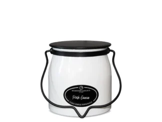 MILKHOUSE CANDLE Pink Guava vonná sviečka BUTTER JAR 2-knôtová (454 g)