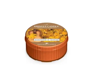 Kringle Candle Rosewood & Vetiver vonná sviečka (42g)