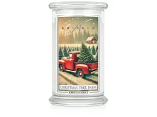 Kringle Candle Christmas Tree Farm vonná sviečka veľká 2-knôtová (624 g)