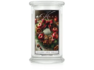 Kringle Candle Cinnamon Apple Wreath vonná sviečka veľká 2-knôtová (624 g)