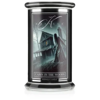 Kringle Candle Halloween Cabin in the Woods vonná sviečka veľká 2-knôtová (624 g)