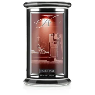 Kringle Candle Halloween Exorcism vonná sviečka veľká 2-knôtová (624 g)