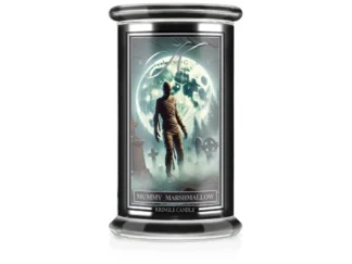 Kringle Candle Halloween Mummy Marshmallow vonná sviečka veľká 2-knôtová (624 g)