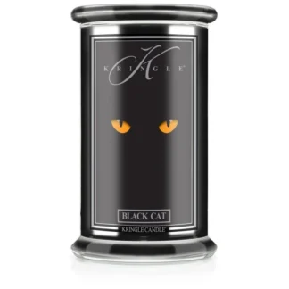 Kringle Candle Halloween Black Cat vonná sviečka veľká 2-knôtová (624 g)
