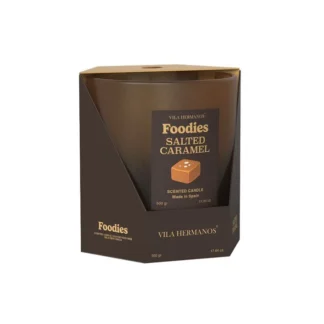 Vila Hermanos FOODIES Salted Caramel vonná sviečka 500g