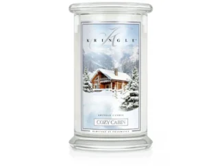 Kringle Candle COZY CABIN vonná sviečka veľká 2-knôtová (624 g)