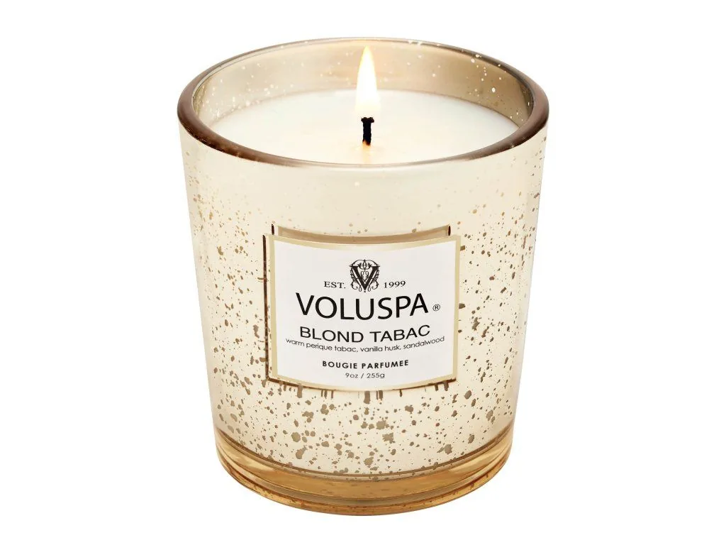 Voluspa Vermeil Blond Tabac 9 oz Classic boxed vonná sviečka 255g – Obrázok 3