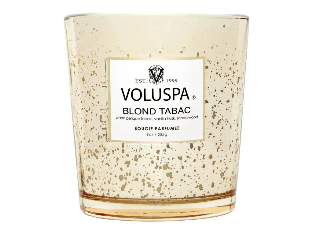 Voluspa Vermeil Blond Tabac 9 oz Classic boxed vonná sviečka 255g – Obrázok 2