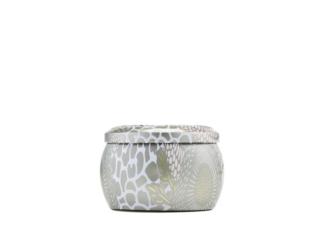 Voluspa Japonica Tahitian Coconut Vanilla Mini Tin vonná sviečka 113g – Obrázok 3