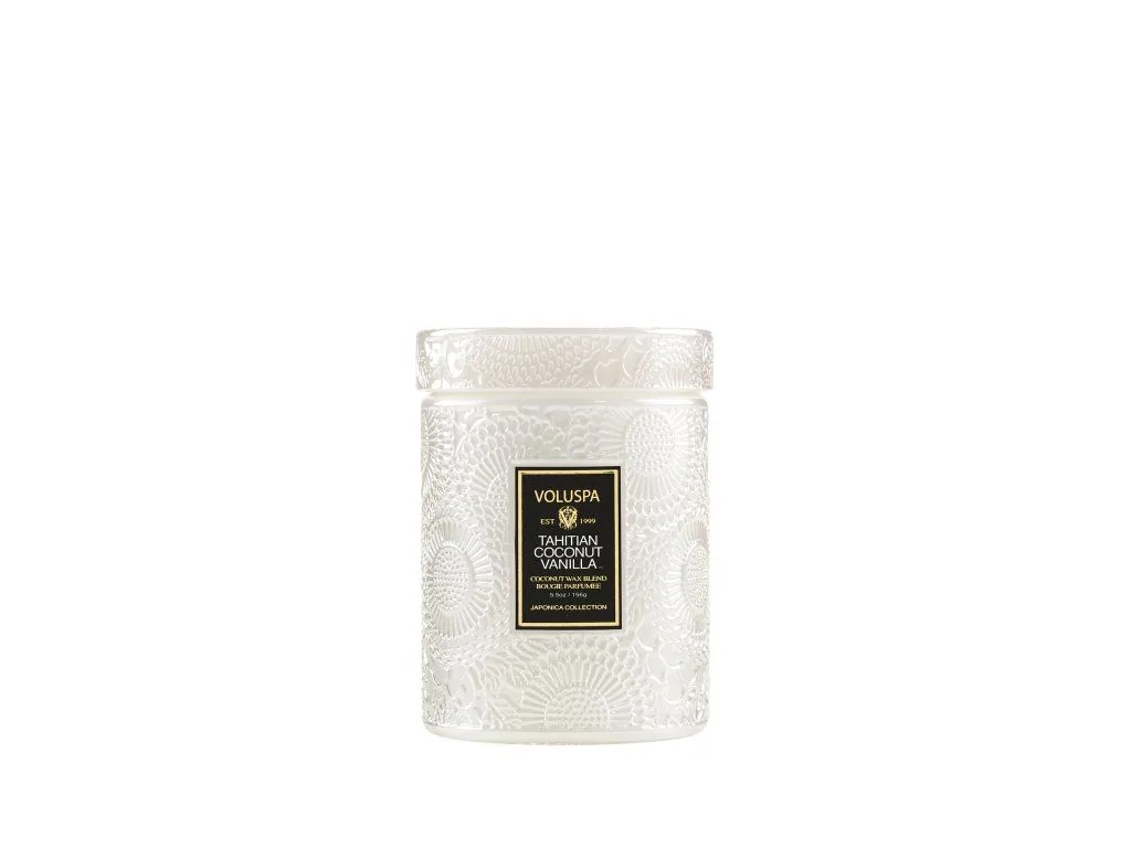 Voluspa Japonica Tahitian Coconut Vanilla Small Jar vonná sviečka (5.5oz / 156g)