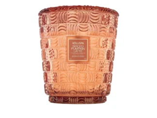 Voluspa CAPSULE Spiced Pumpkin Latte Hearth vonná sviečka 3,5kg
