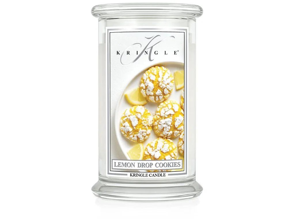 Kringle Candle Lemon Drop Cookies vonná sviečka veľká 2-knôtová (624 g)